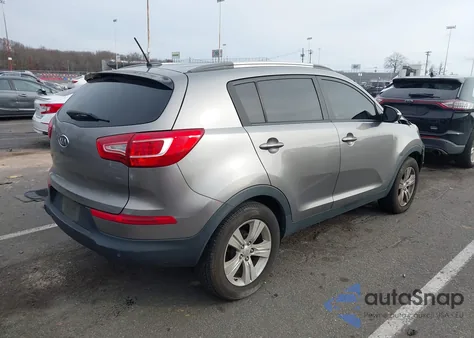 2011 Kia Sportage Lx из США, поврежденный, VIN KNDPB3A21B7066741